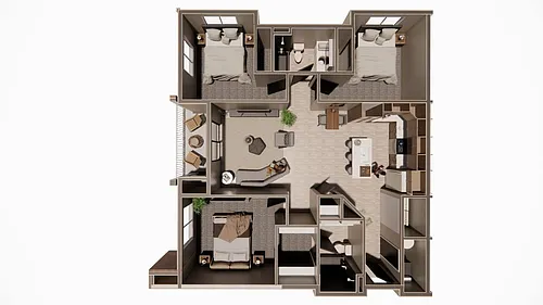Floor plan C1