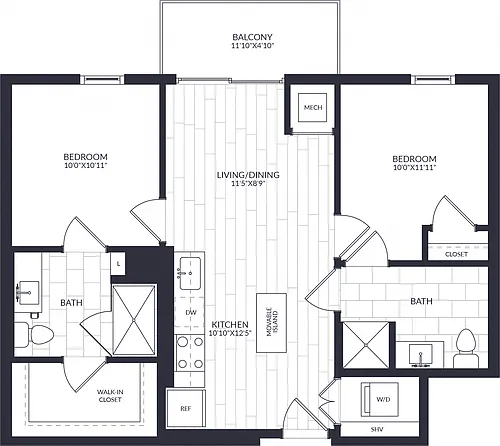 Floor plan B2-0A-ANSI