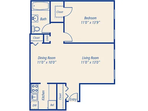 Floor plan A1