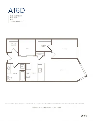 Floor plan A16D