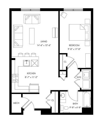 Floor plan A4 - 70
