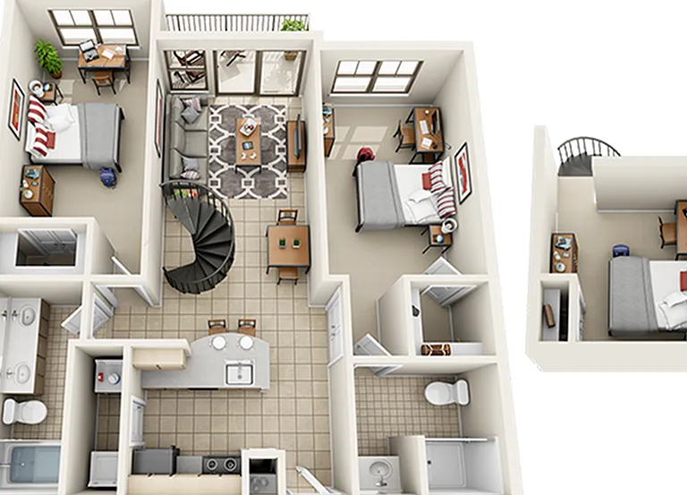 B9-LOFT- Villas on Guadalupe Austin Texas VOG