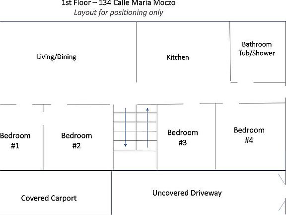 1st Floor Layout