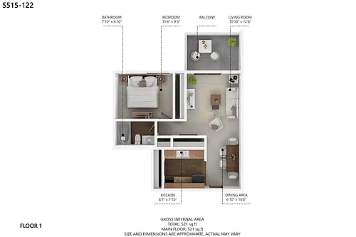 Floor plan A1