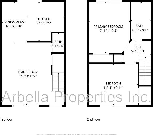 2 bed, 1.5 bath, 819 sqft, $900 — Photo 2
