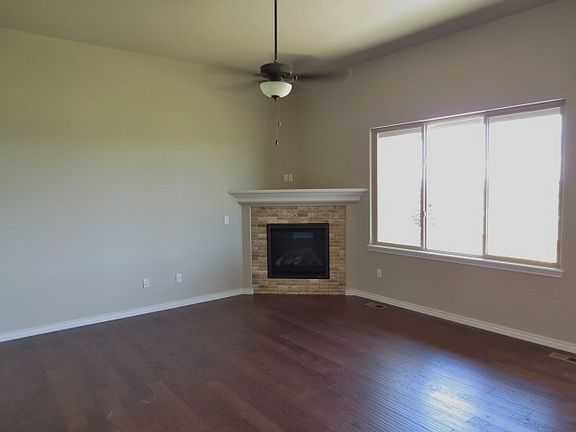 Living Room with Optional Hardwood Flooring