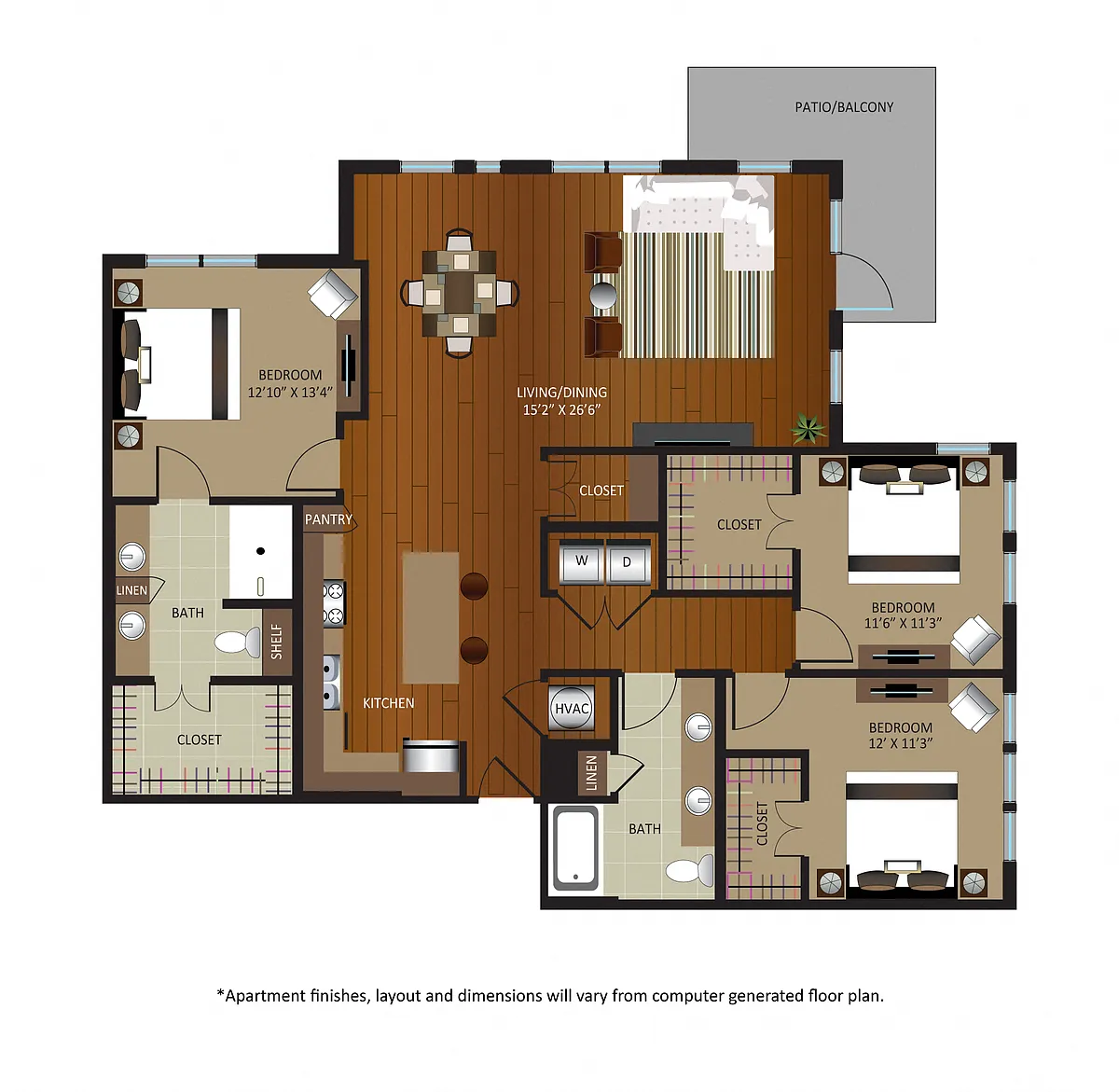 Floor plan C1