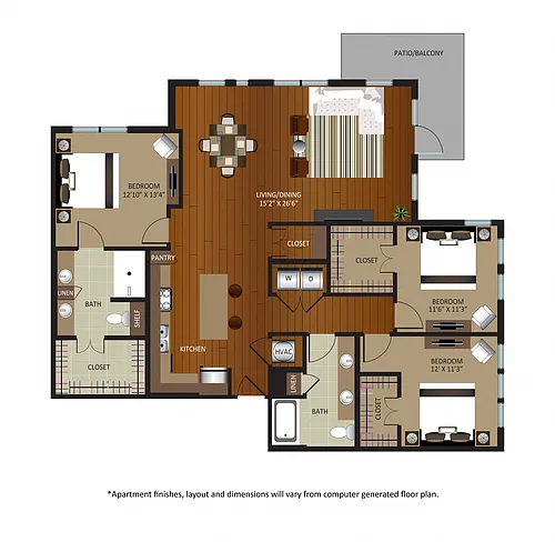 Floor plan C1