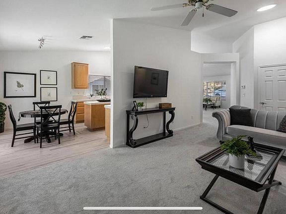 Family room, eat-in kitchen area