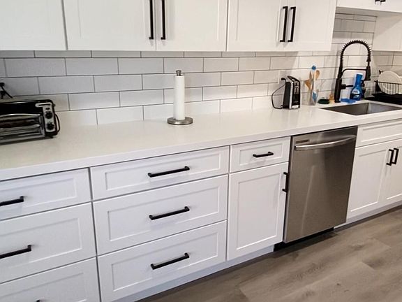 Kitchen with ample storage