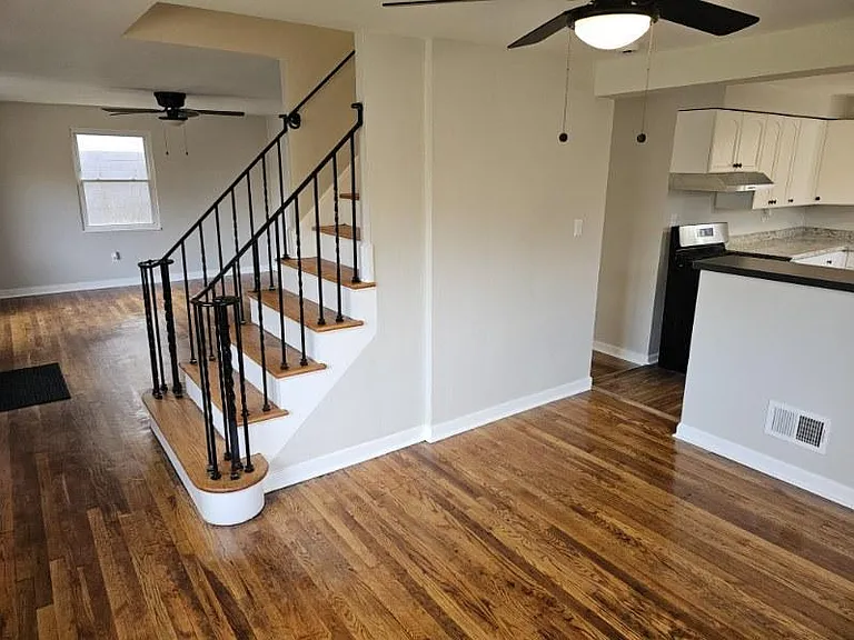 Open dining room