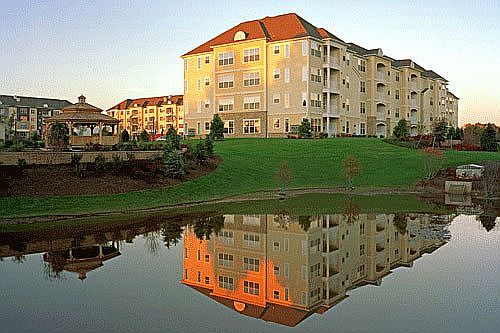 Front of the building