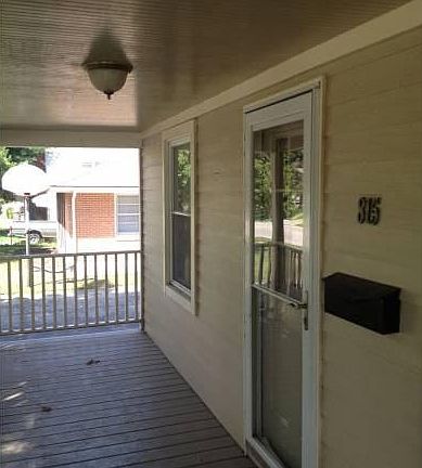 Porch and entry