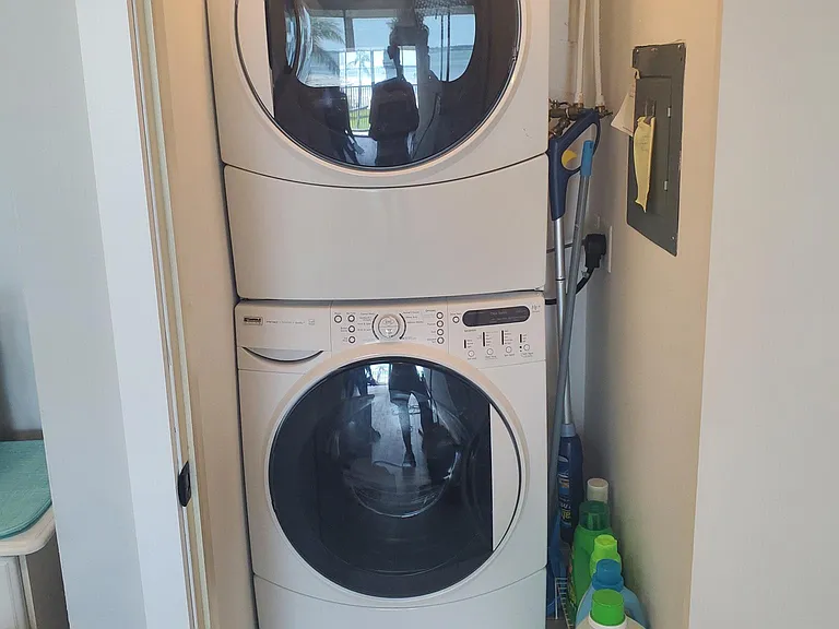 New full size washer and dryer