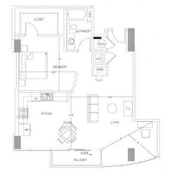 Apt Home #504 - A13 (Pool View)