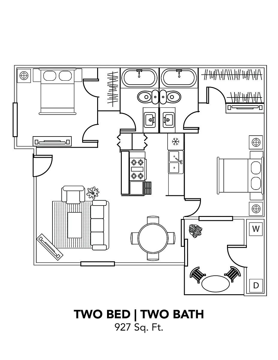 Floor plan B1
