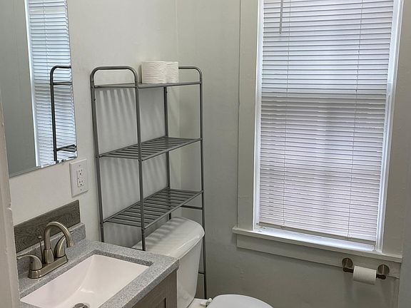 Downstairs half bath.