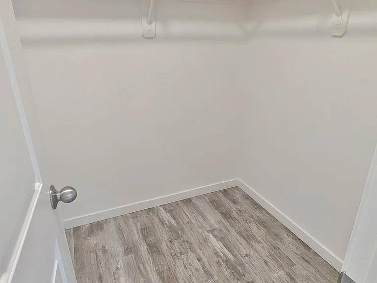 Main floor bedroom walk-in closet