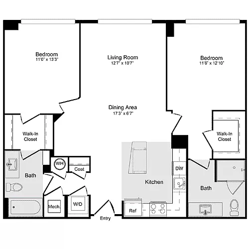 Floor plan C-1A