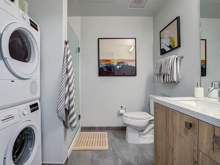 Studio Model Bathroom and Laundry
