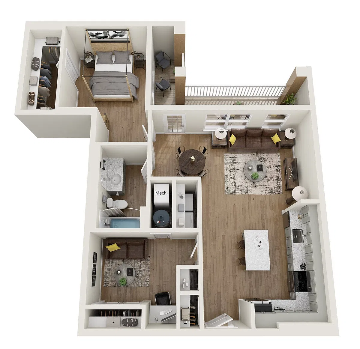 Floor plan 1 DEN