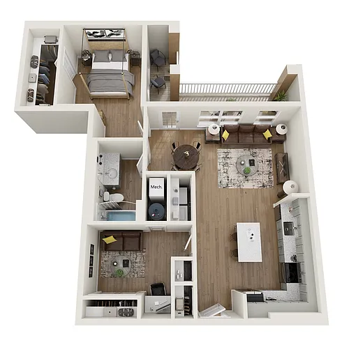 Floor plan 1 DEN