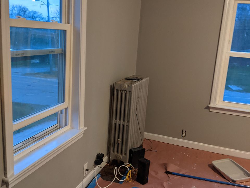 Grey painting walls