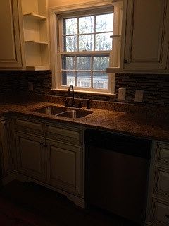 kitchen sink looking towards back yard