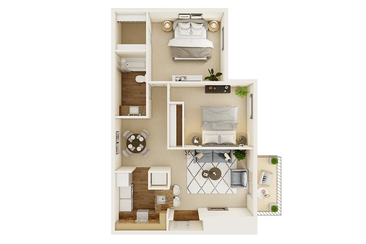 Floor plan HAWTHORNE