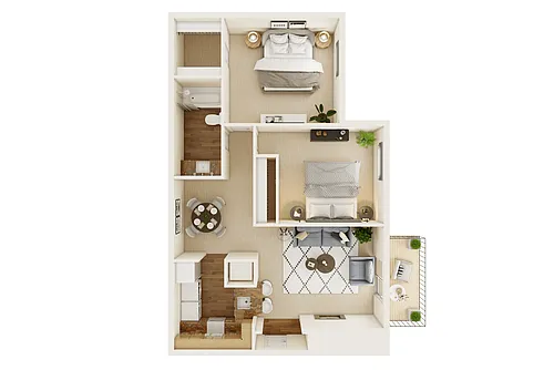 Floor plan HAWTHORNE