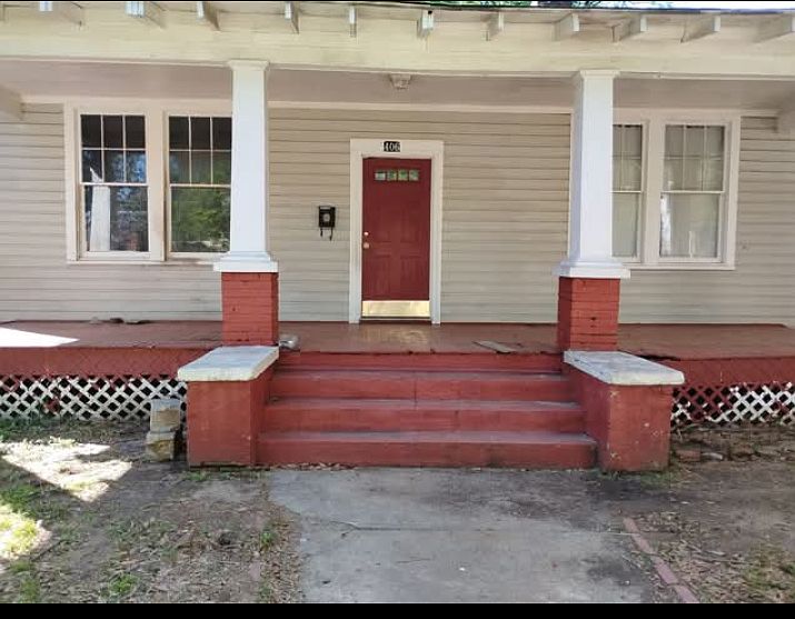 Front of the house.