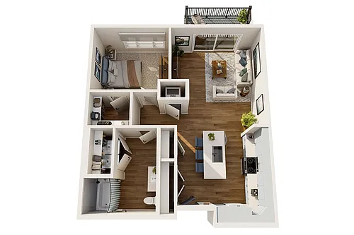 Floor plan Unit Type K3