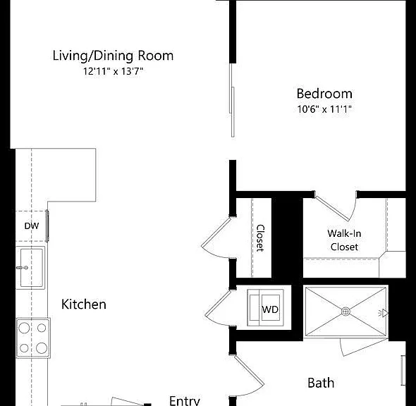 0G1 floor plan Highwater