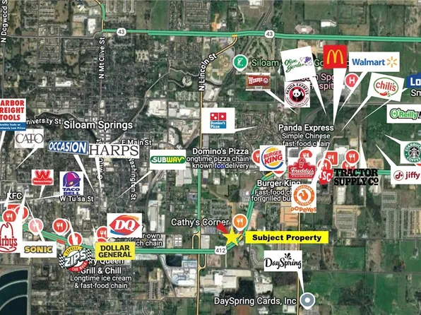 Highway 412 E Kenwood, Siloam Springs, AR 72761