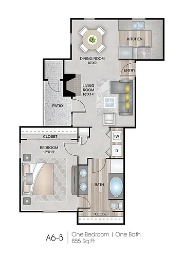 Floor plan A6-B