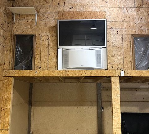 Pole Building Loft Area