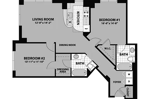 Floor plan Hampton