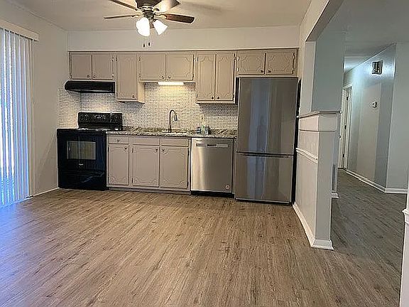 New appliances in kitchen