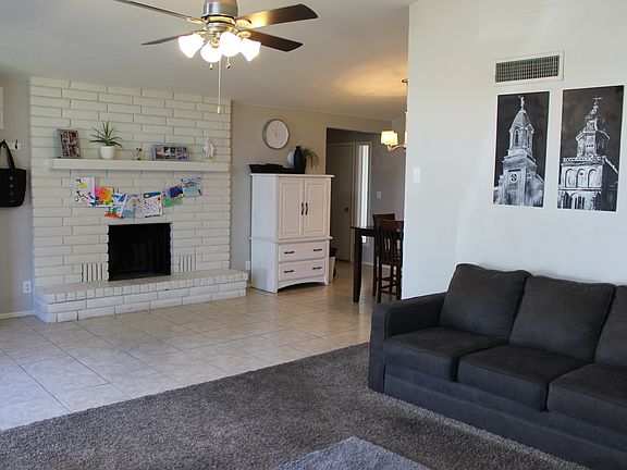 Tile Walkway from Living Rm