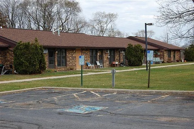 Front of building