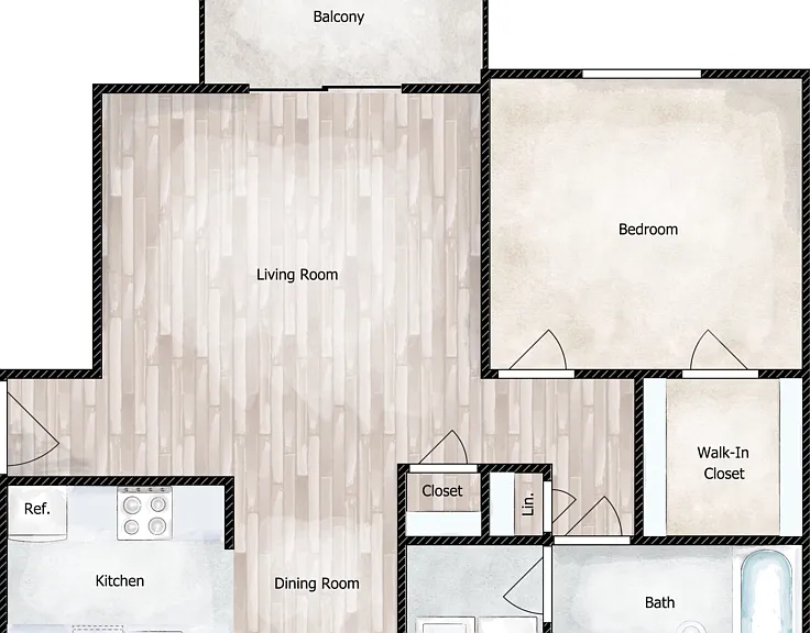 Maple Floorplan Diagram