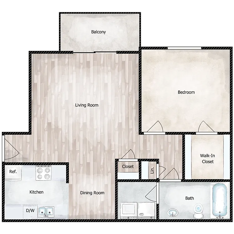 Floor plan Maple