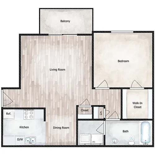 Floor plan Maple