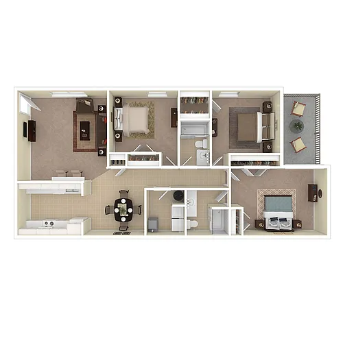Floor plan The Riverine-Upgraded