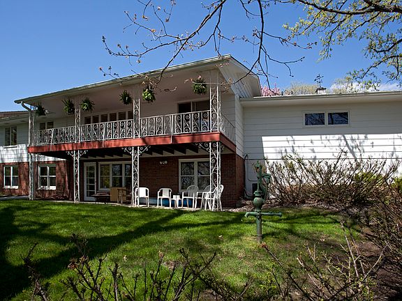 Covered deck and patio