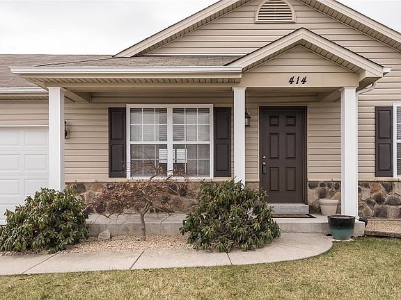 Another view of the landscaping