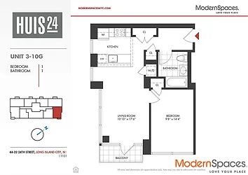 Rented by Modern Spaces