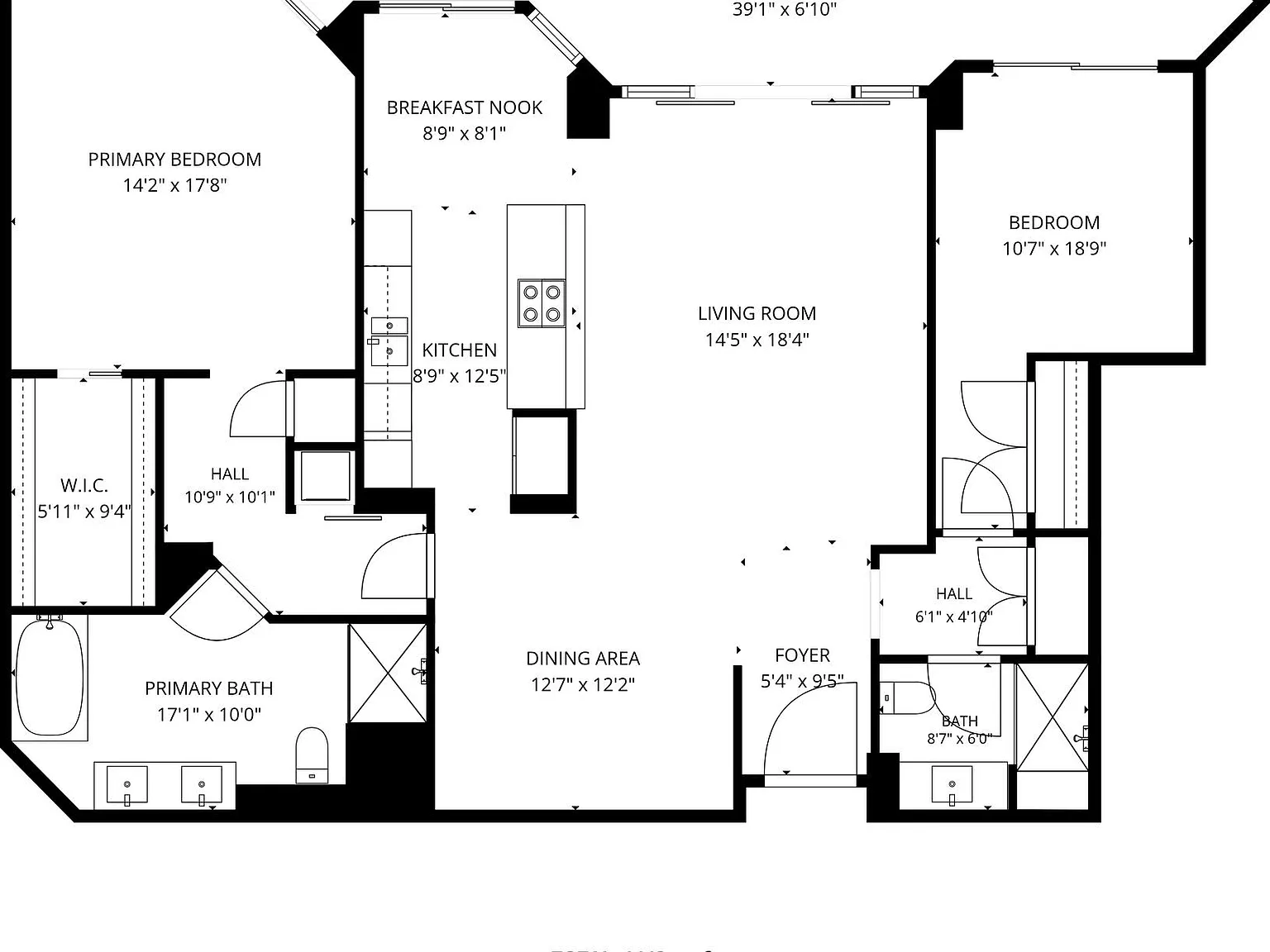 2 bed, 2.0 bath, 1560 sqft, $8,000 — Photo 2