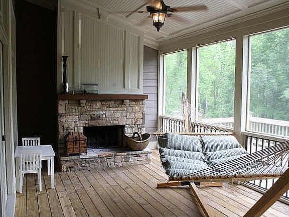 Enjoy lazy days in your screened porch