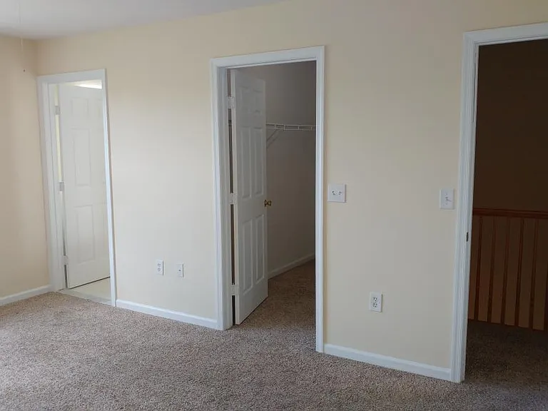 Master Bed with Walk In Closet